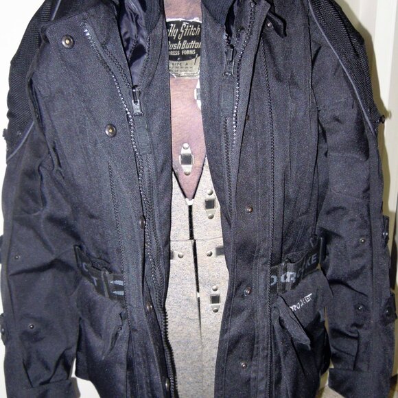 Joe Rocket Ballistic Series Black Motorcycle Riding Jacket Women's Size XL EUC - Picture 13 of 13